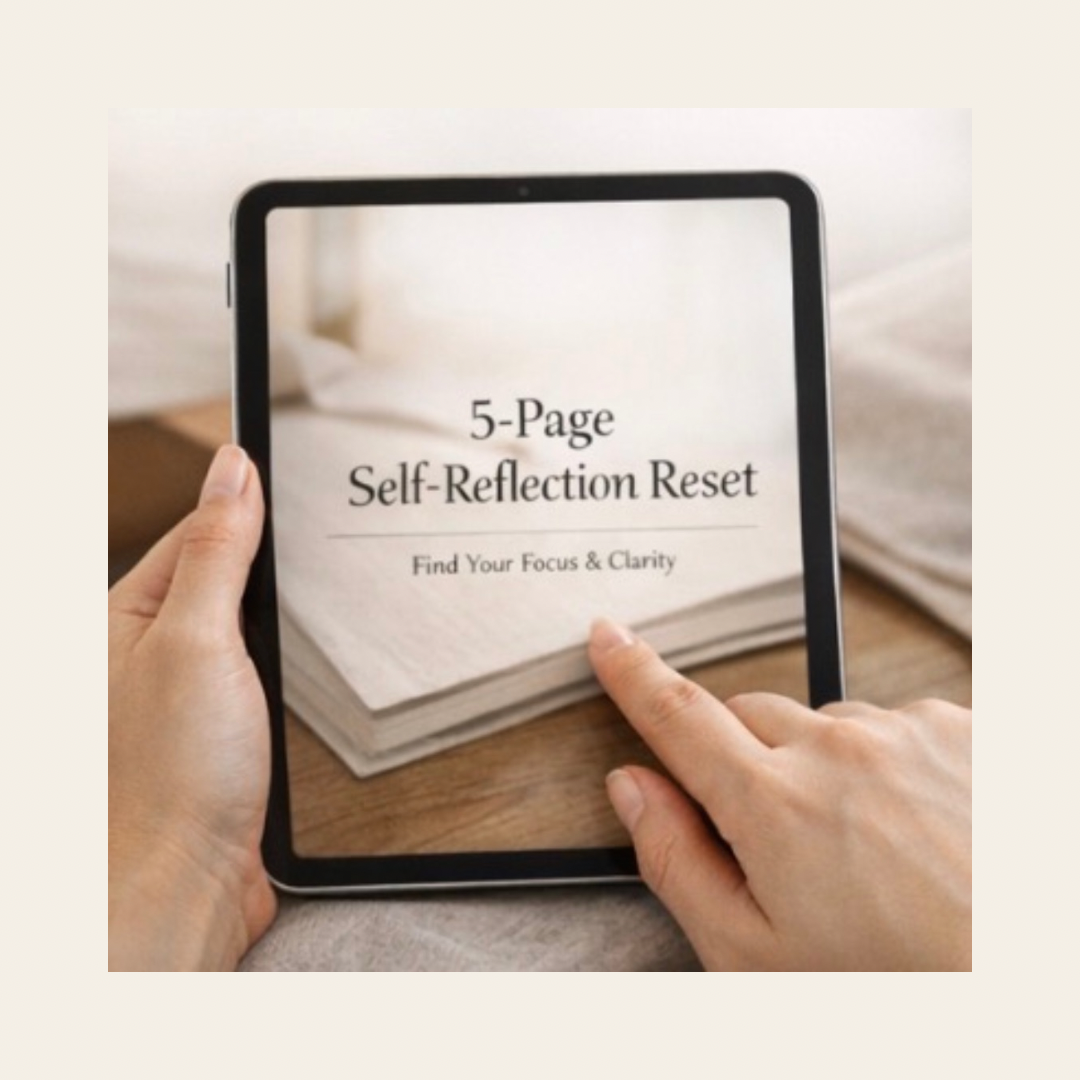 The 5-Page Clarity Reset™ – A Structured Self-Reflection System for Fast Mental Realignment