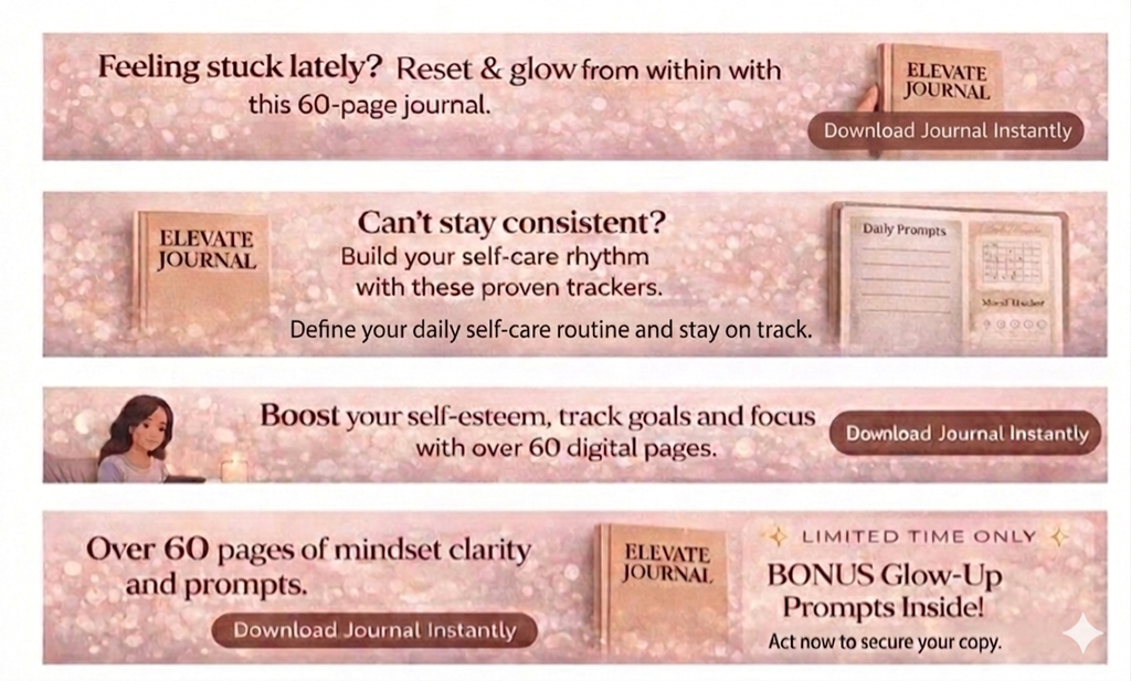 Elevate Journal™: A structured system to eliminate mental overload and rebuild clarity fast.
