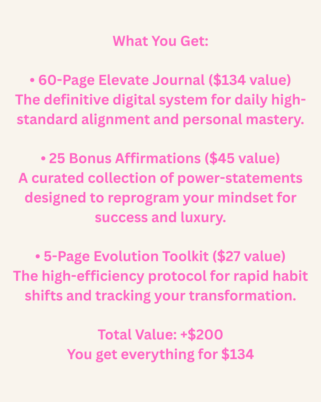 Elevate Journal™: A structured system to eliminate mental overload and rebuild clarity fast.