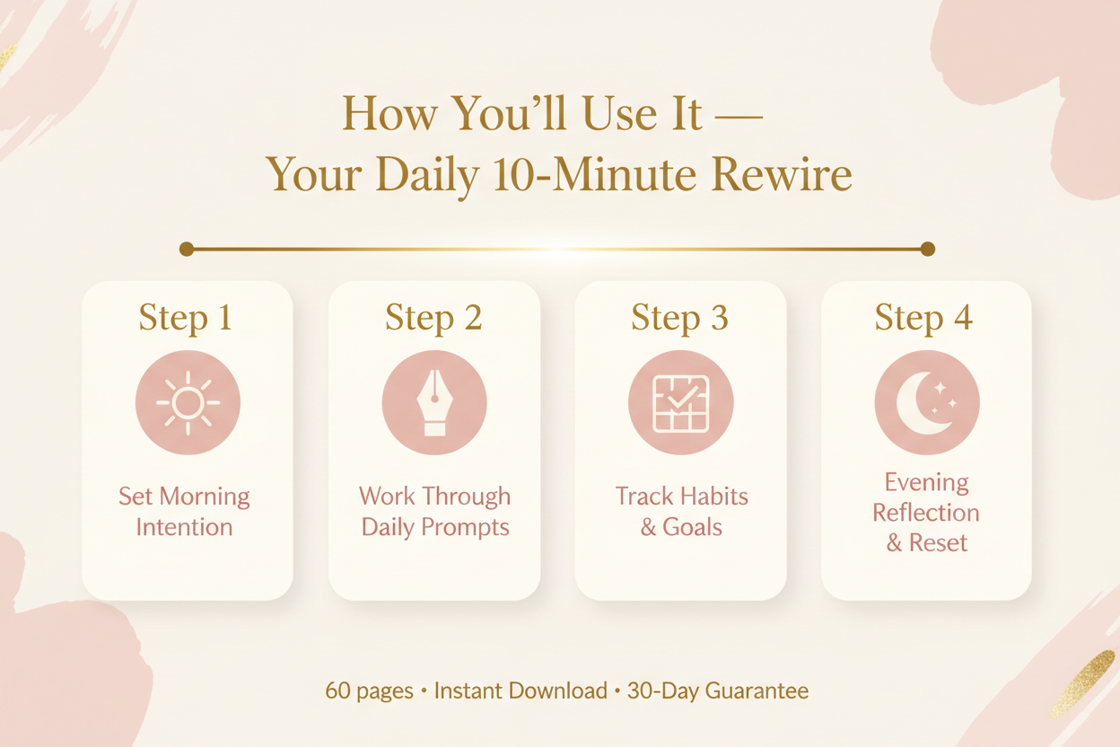 Elevate Journal™: The High-Standard System to Erase Mental Overload and Master Your Daily Execution.